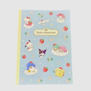 Sanrio Pastel Blue Character Notebook